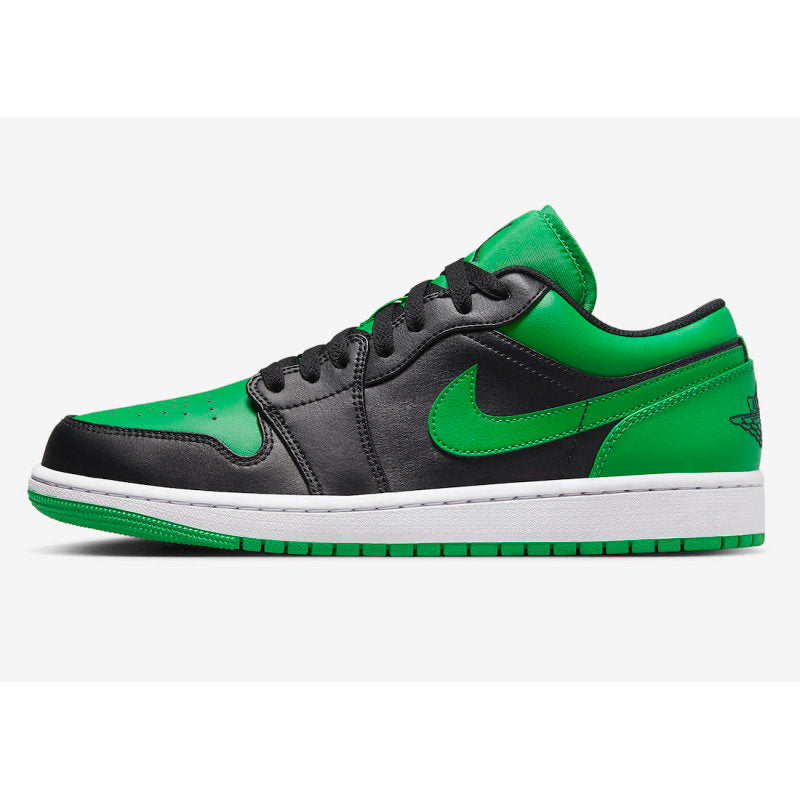 Air Jordan 1 Low “Lucky Green”Black Green Toes