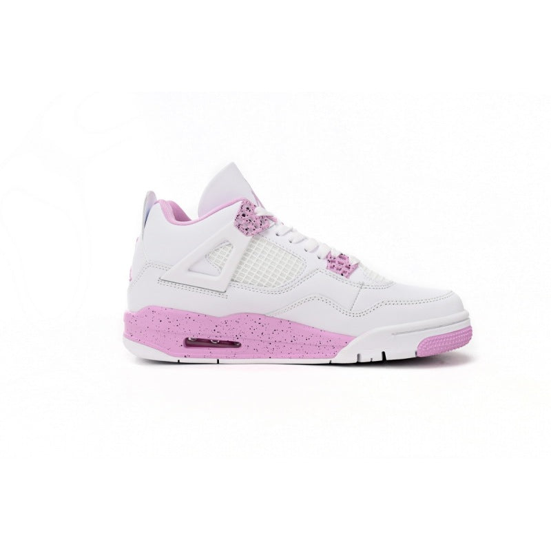 Air Jordan 4 White Pink