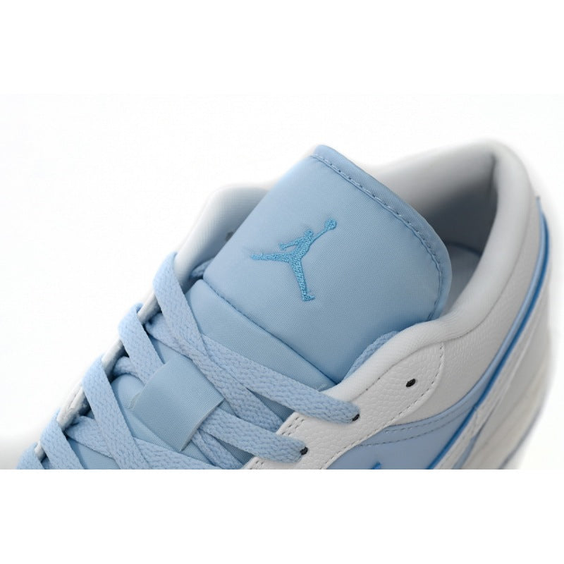 Air Jordan 1 Low Light Blue And White
