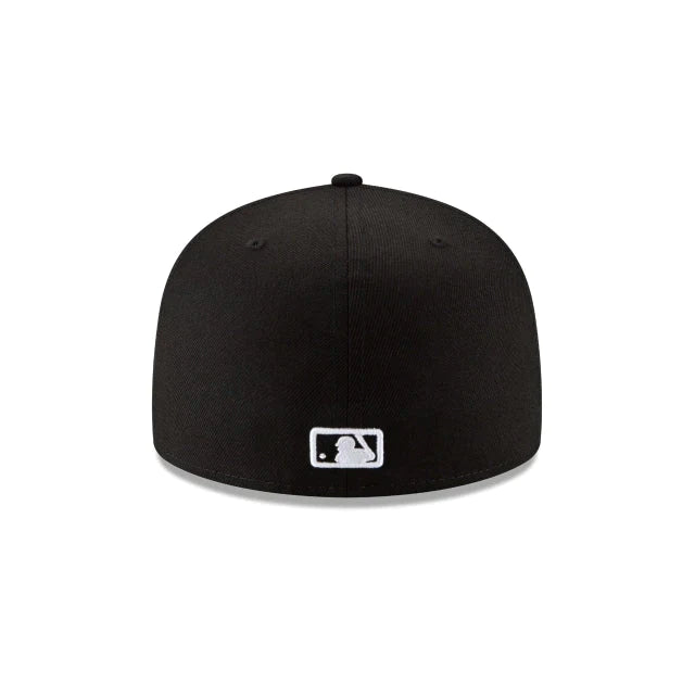 New Era 59Fifty MLB Los Angeles Dodgers Black & White Cap