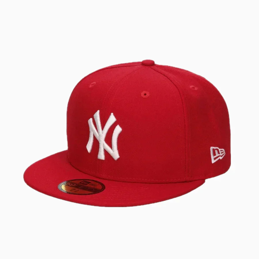 New York Yankees MLB Basic 59FIFTY Scarlet Red Fitted